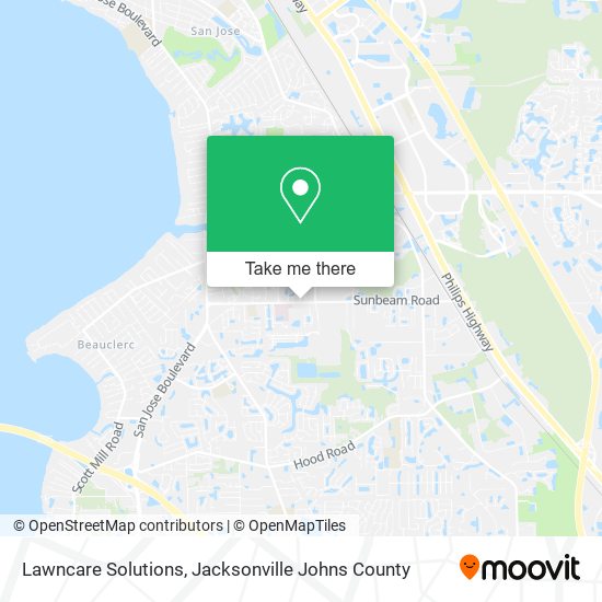 Lawncare Solutions map