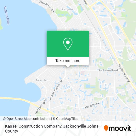 Kassel Construction Company map