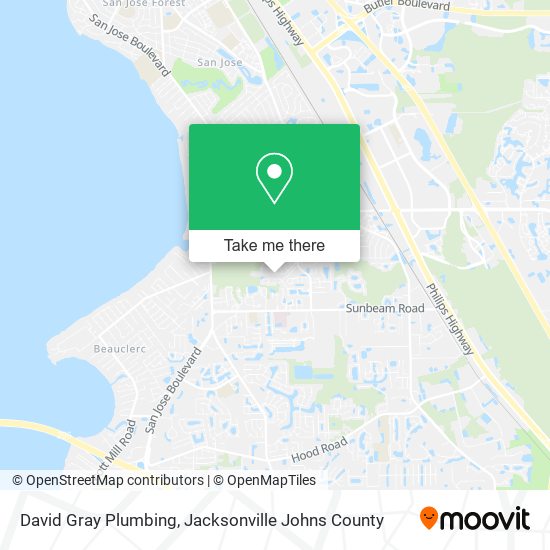 David Gray Plumbing map