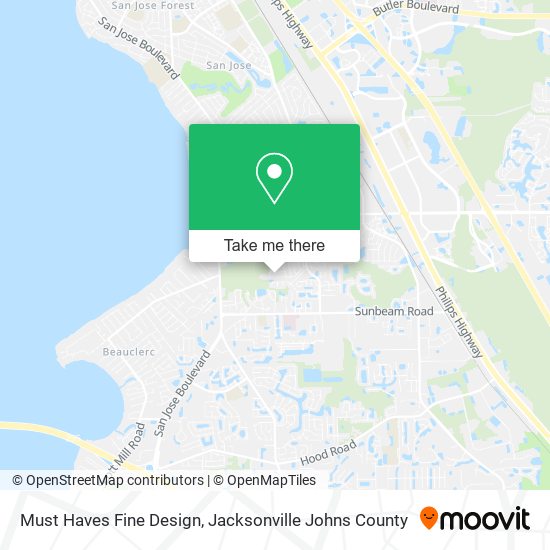 Mapa de Must Haves Fine Design