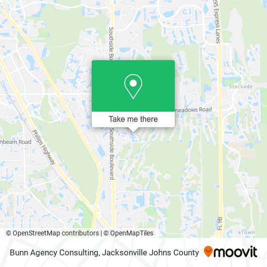 Mapa de Bunn Agency Consulting