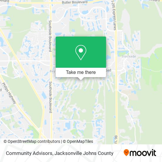Community Advisors map