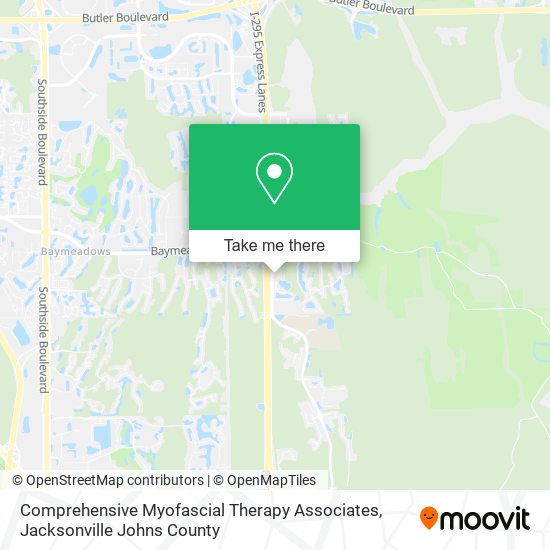 Comprehensive Myofascial Therapy Associates map