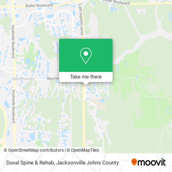 Mapa de Duval Spine & Rehab