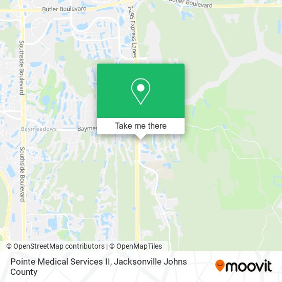 Pointe Medical Services II map