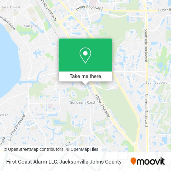 First Coast Alarm LLC map