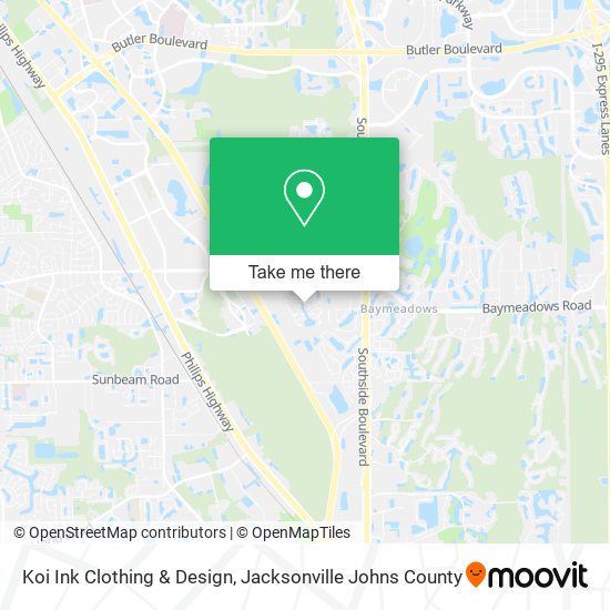 Koi Ink Clothing & Design map