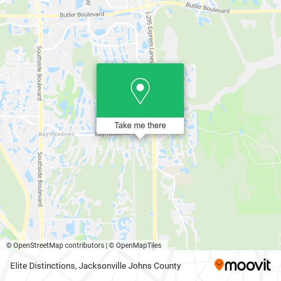 Elite Distinctions map