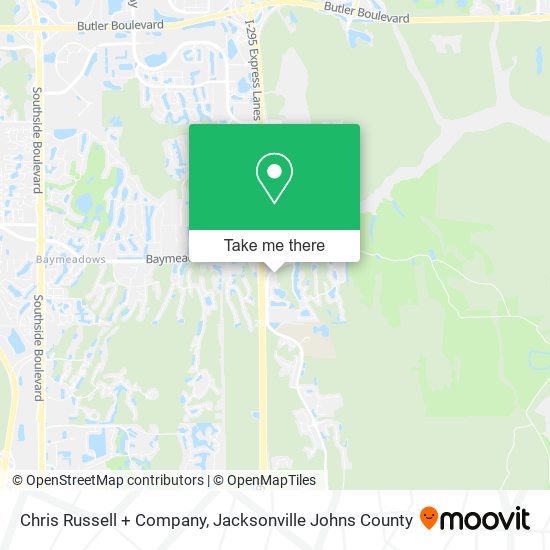 Chris Russell + Company map
