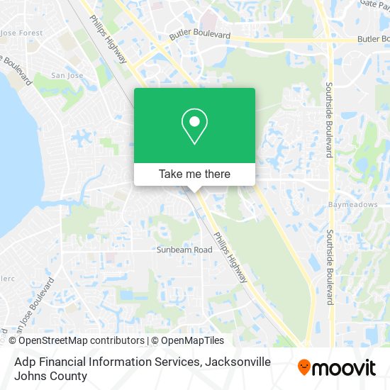 Adp Financial Information Services map