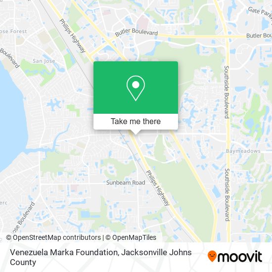 Venezuela Marka Foundation map
