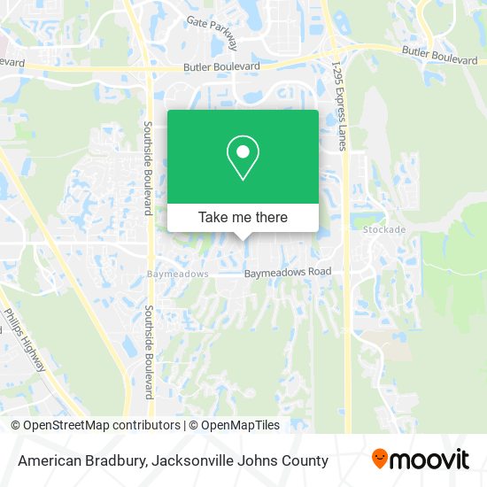 American Bradbury map