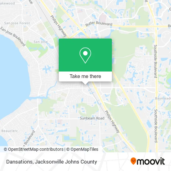 Dansations map