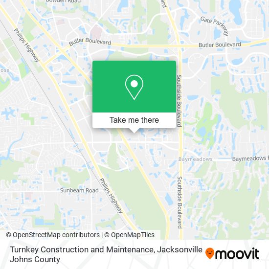 Turnkey Construction and Maintenance map