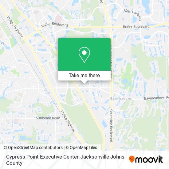Cypress Point Executive Center map