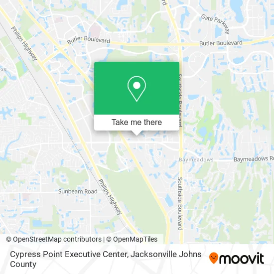Cypress Point Executive Center map