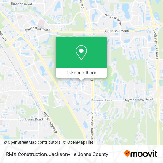 RMX Construction map