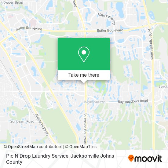 Pic N Drop Laundry Service map