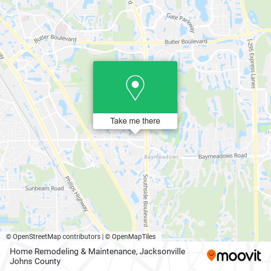 Mapa de Home Remodeling & Maintenance