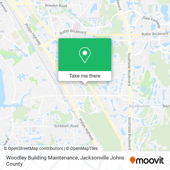 Mapa de Woodley Building Maintenance
