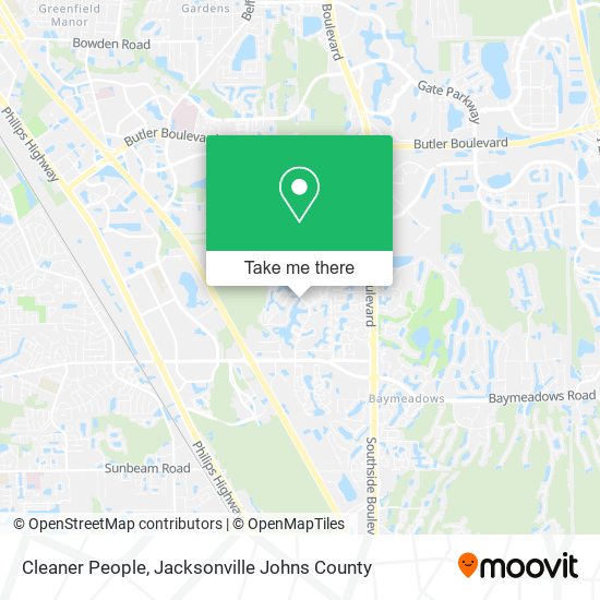 Mapa de Cleaner People