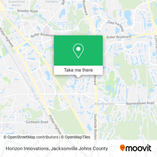 Mapa de Horizon Innovations