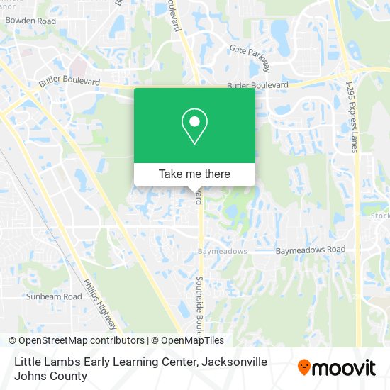 Mapa de Little Lambs Early Learning Center