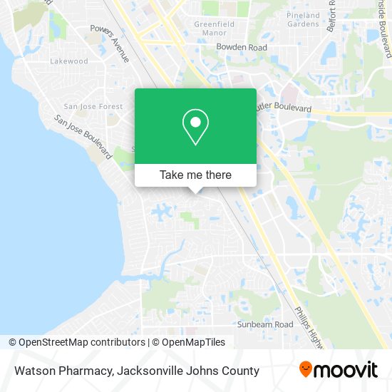 Watson Pharmacy map
