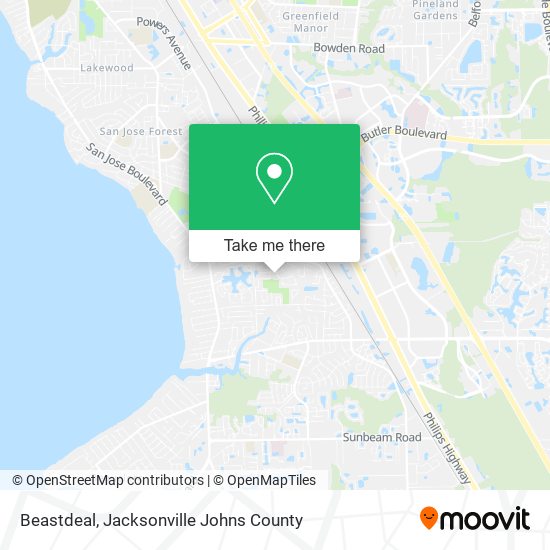 Beastdeal map