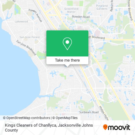 Mapa de Kings Cleaners of Chanllyca