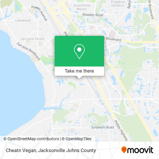 Mapa de Cheatn Vegan