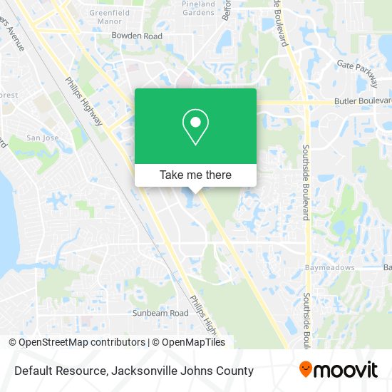 Mapa de Default Resource