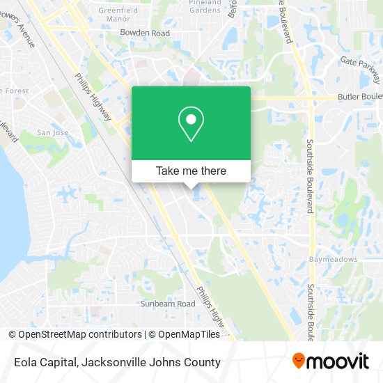 Mapa de Eola Capital