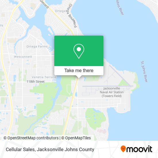 Cellular Sales map