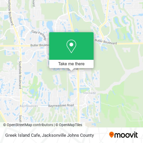 Mapa de Greek Island Cafe