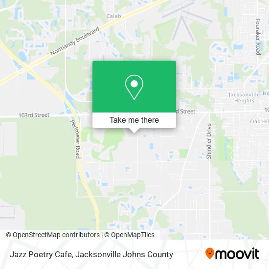 Jazz Poetry Cafe map