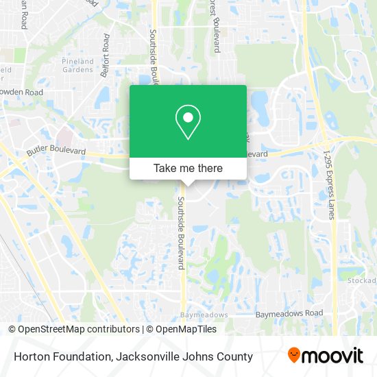 Horton Foundation map