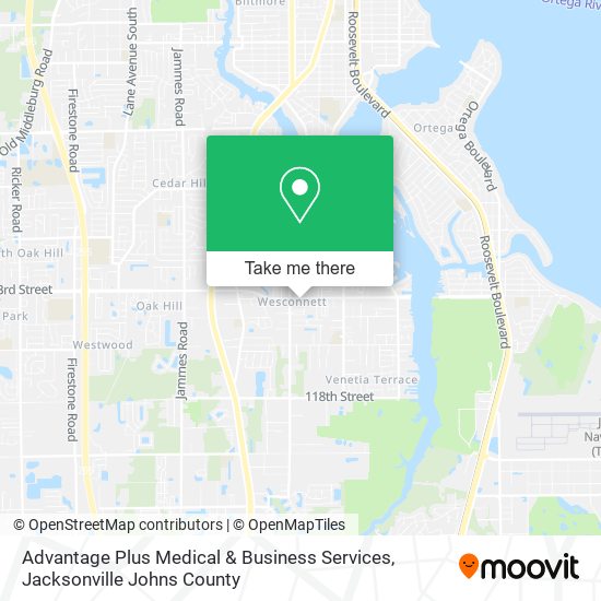 Mapa de Advantage Plus Medical & Business Services