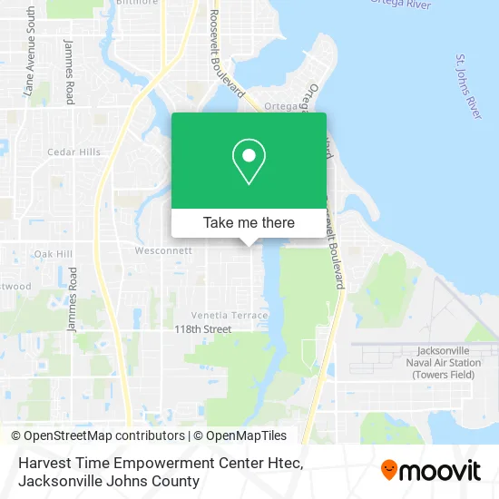 Harvest Time Empowerment Center Htec map