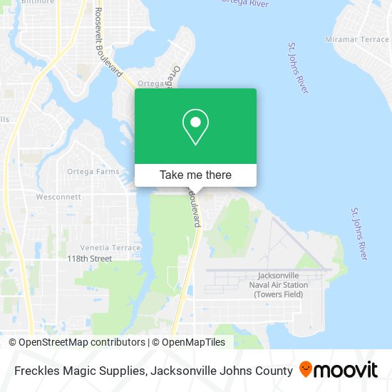 Freckles Magic Supplies map