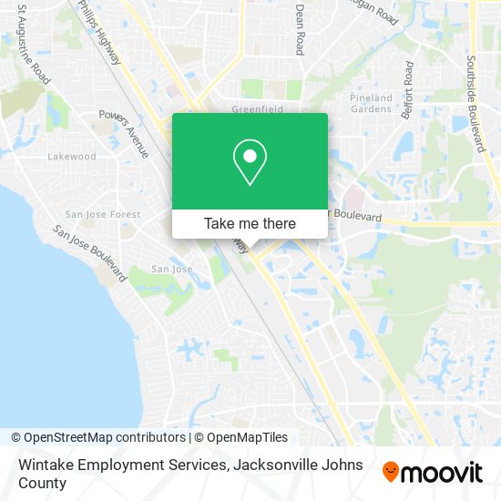 Wintake Employment Services map