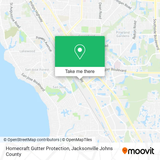 Homecraft Gutter Protection map