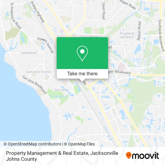 Property Management & Real Estate map