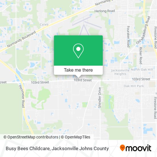 Busy Bees Childcare map