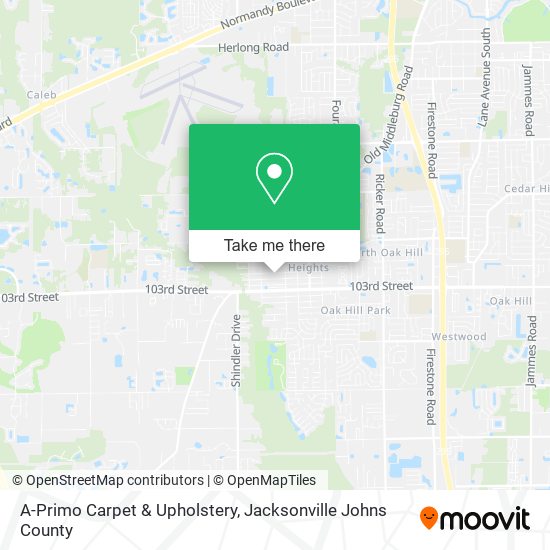 Mapa de A-Primo Carpet & Upholstery