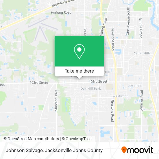 Johnson Salvage map