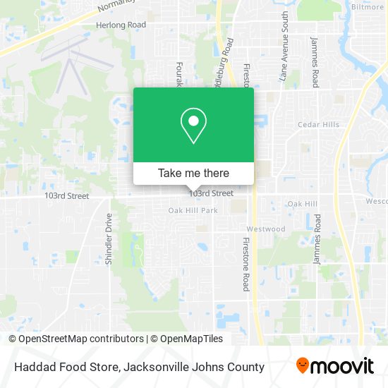 Haddad Food Store map
