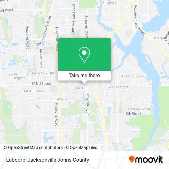 Labcorp map