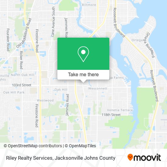 Mapa de Riley Realty Services