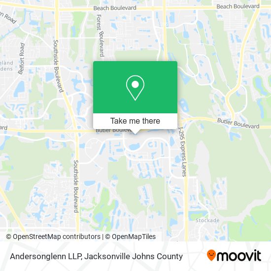 Mapa de Andersonglenn LLP